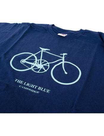 Light Blue Old Bike T-Shirt