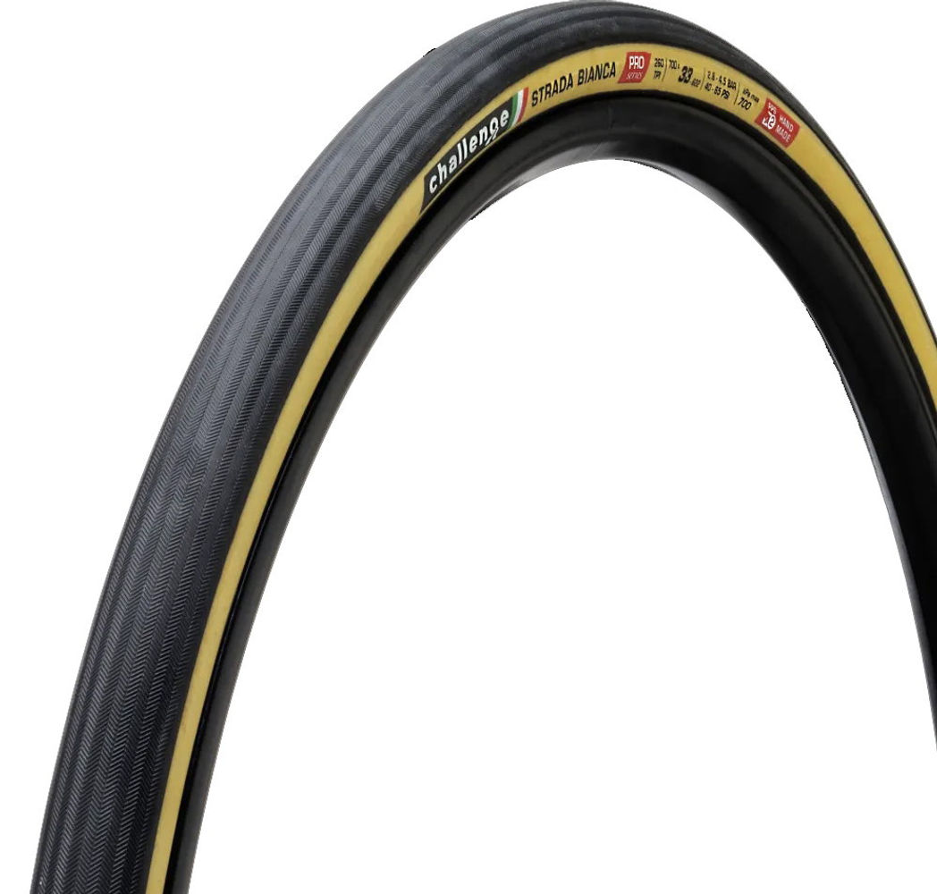 Challenge STRADA BIANCA-PRO-H-CL-Tan-260tpi-700x33