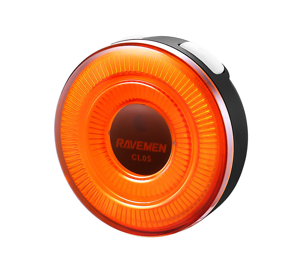 Thumbnail: Ravemen CR1000 and CL05 USB Rechargeable Anti-Glare Bike Light Set