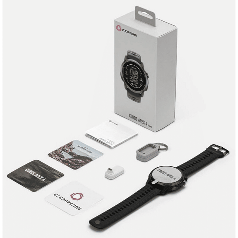 Thumbnail: Coros APEX 4 GPS Outdoor Watch White 46mm
