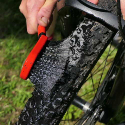 Thumbnail: Weldtite Dirtwash Softwash Bicycle Cleaning Brush with Nylon Bristles