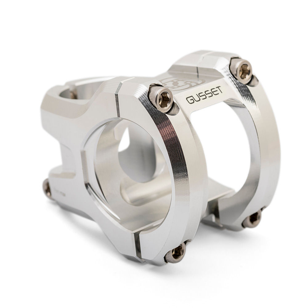 Gusset TS Stem - Silver - 31.8mm