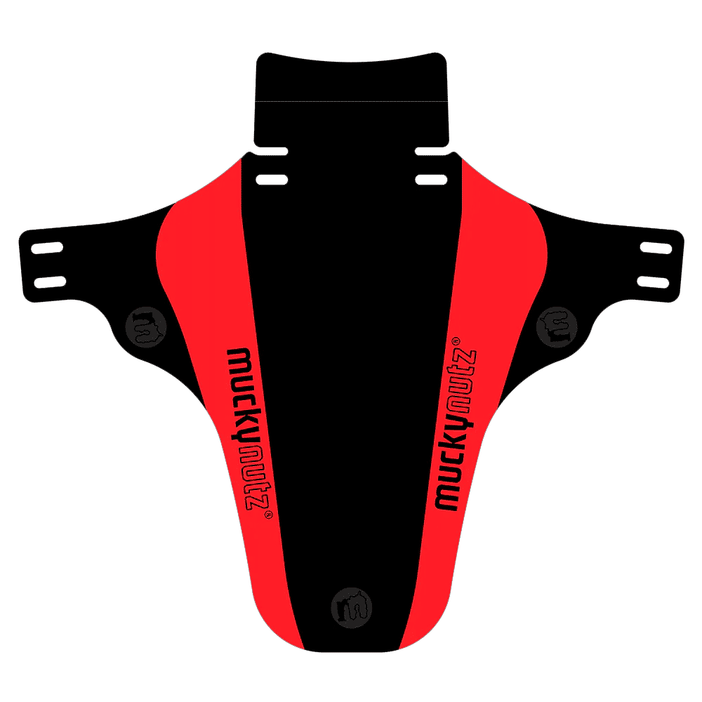 Mucky Nutz Front Face Fender in Red