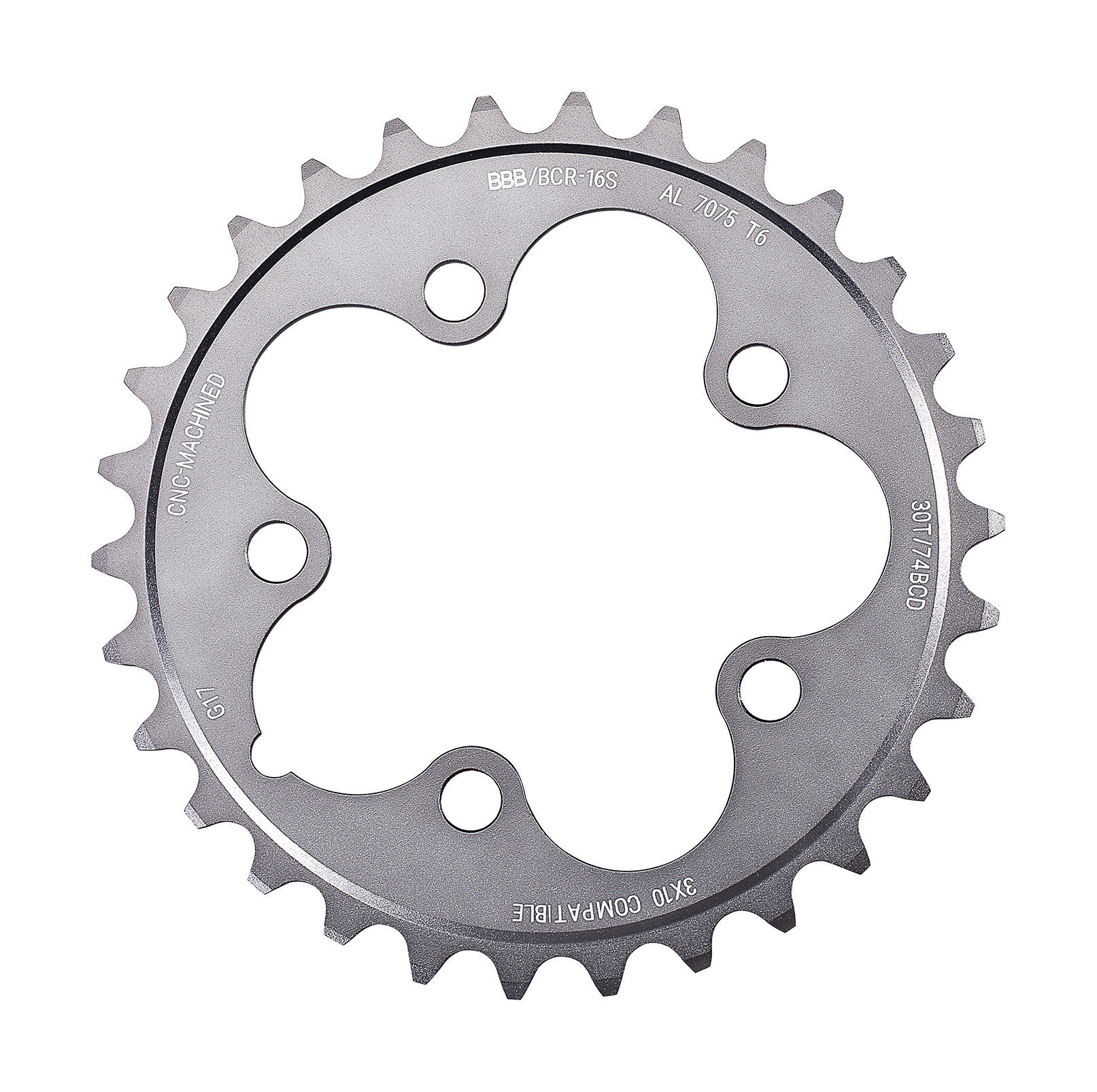 BBB TripleGear 3x9/10 74/130BCD Chainring
