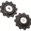 Thumbnail: Shimano Ultegra XT Saint 10 Speed Rear Derailleur Jockey Wheels Set