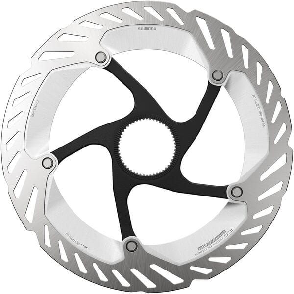 Shimano RT-CL800 Ice Tech FREEZA rotor with internal magnet lockring, 180 mm
