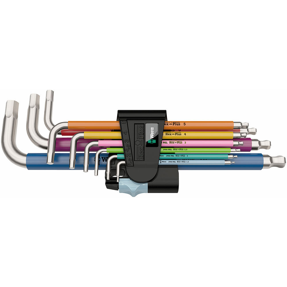 Wera 3950 Hex Plus L-Key Set