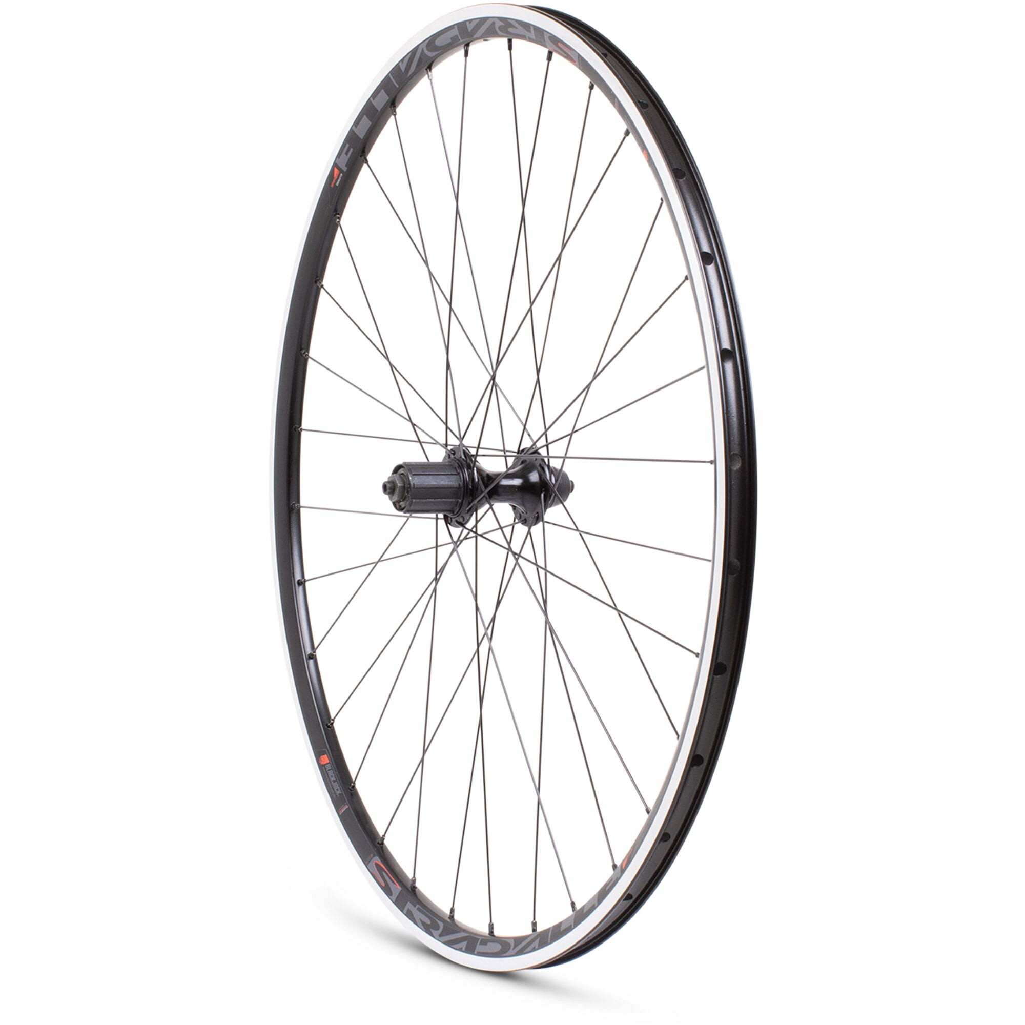 M Part Road Rear Quick Release Cassette Wheel black 700c
