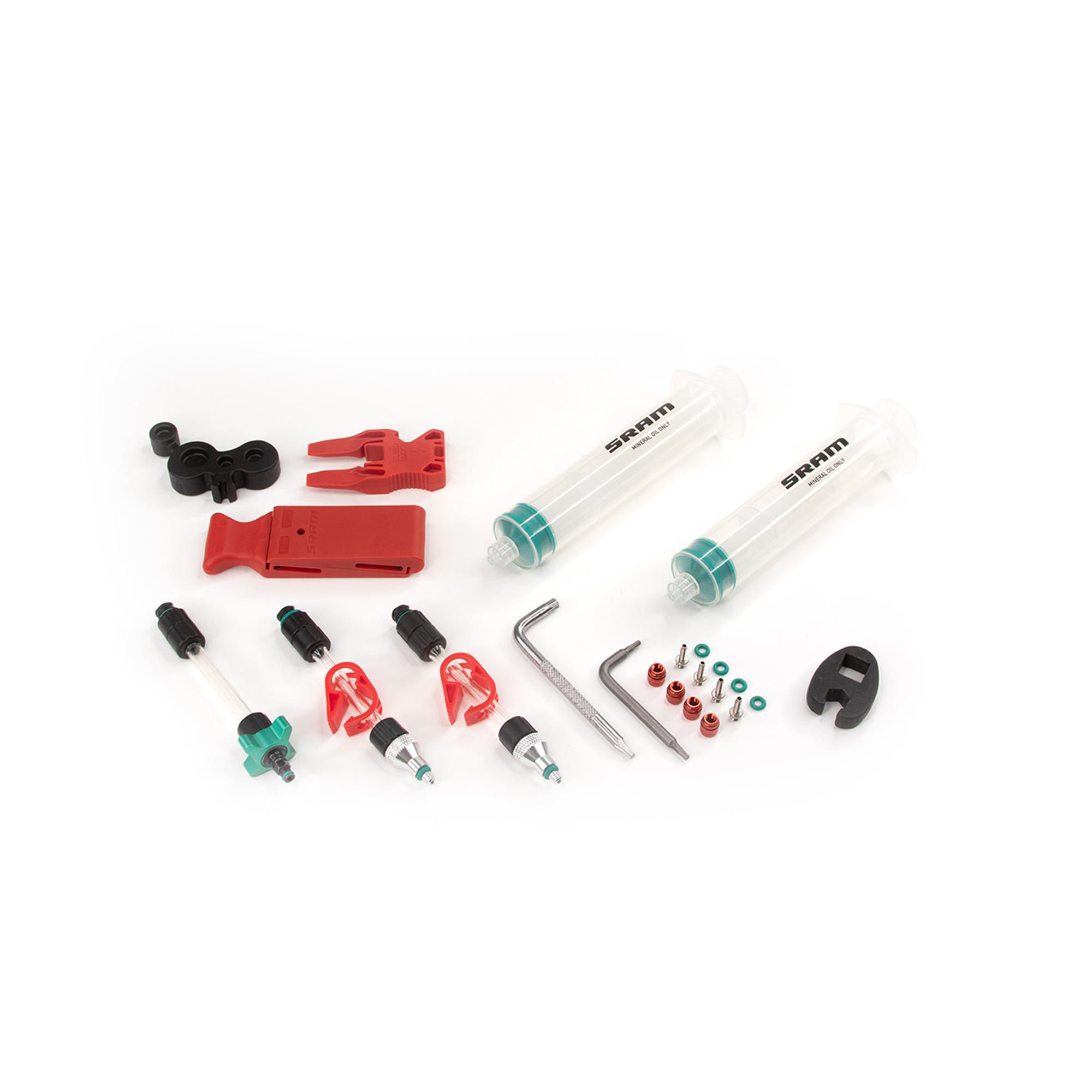 SRAM Standard Mineral Oil Bleed Kit (Includes 2 Standard Syringes, M4 Fittings