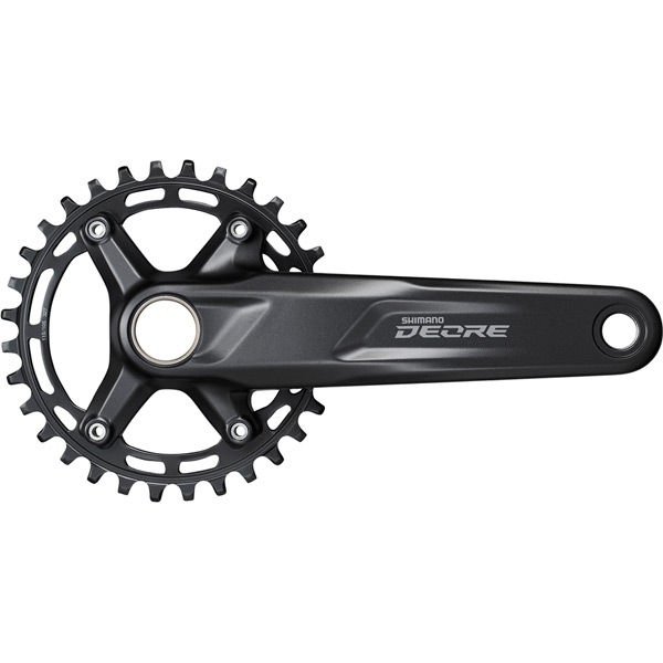 Shimano FC-M5100 Deore chainset, 10/11-speed, 52 mm chainline