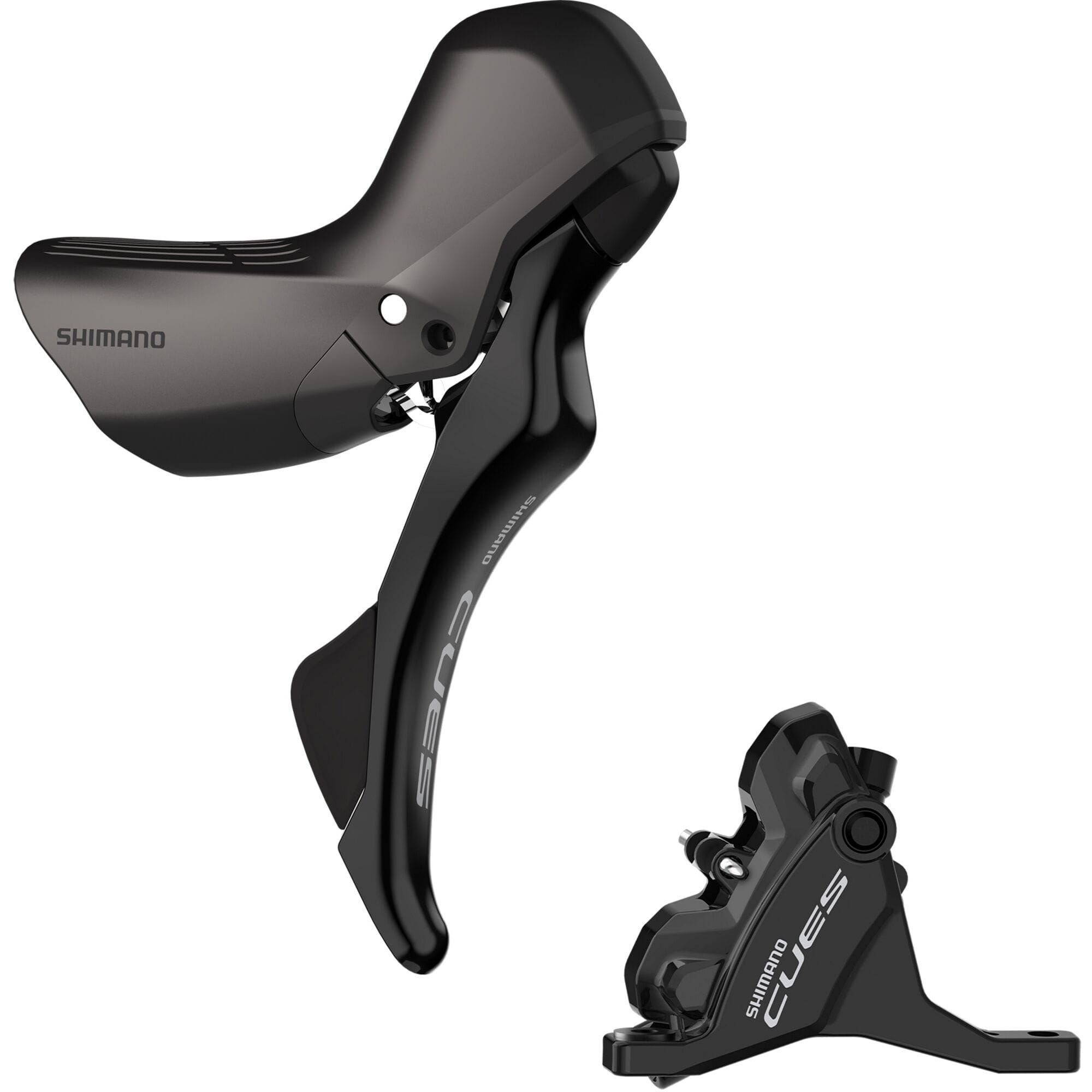 Shimano CUES ST-U4030 bled hydraulic, mechanical STI set, flat mount calliper