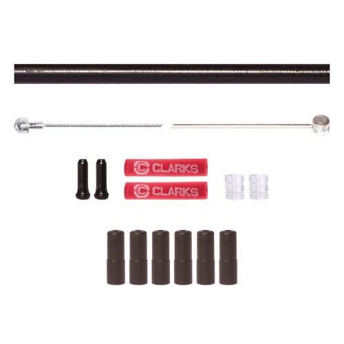 Thumbnail: Clarks Galvanized Universal Brake Cable Kit for MTB Road Hybrid