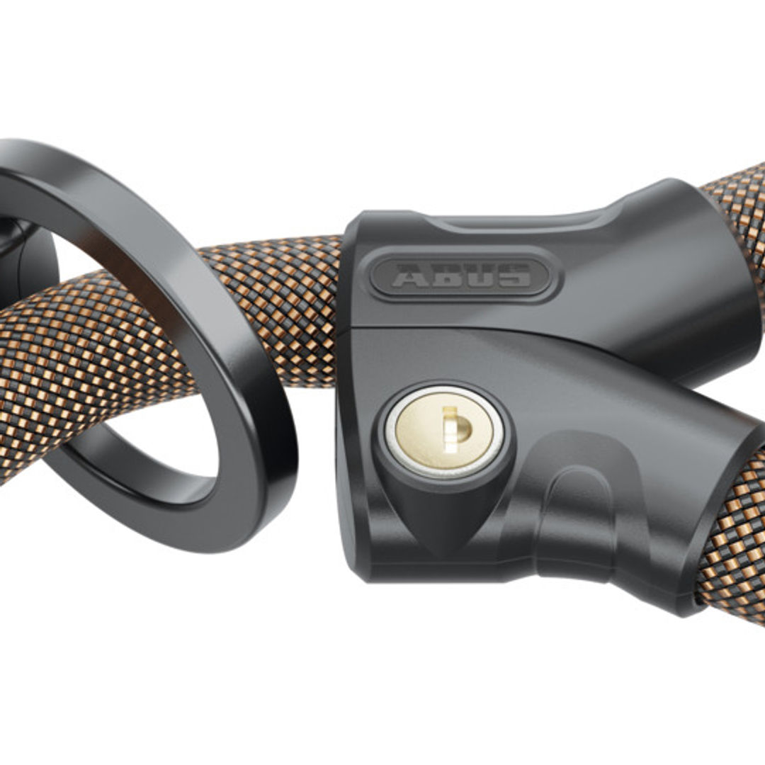ABUS Infinity 1806/140 Chain Key Lock in Autumn Orange