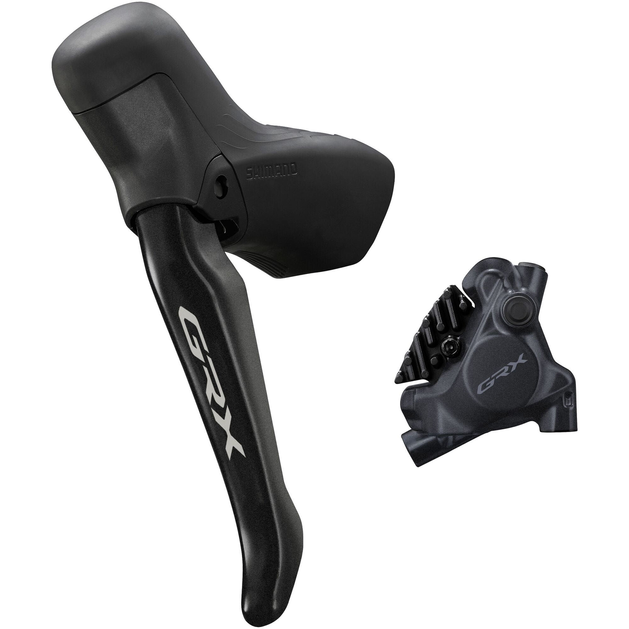 Shimano BL-RS717 GRX hydraulic disc brake lever bled with BR-RX410 calliper