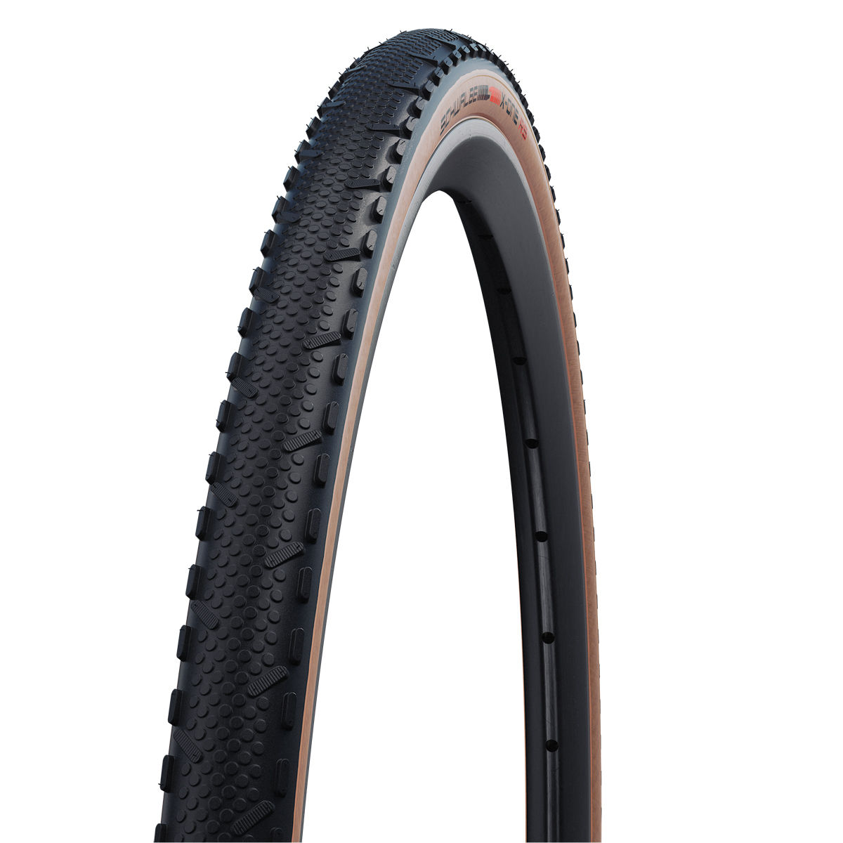 Schwalbe X-One RS Super Race V-Guard TLE Gravel Tyre Trans 700 x 33mm (Folding)