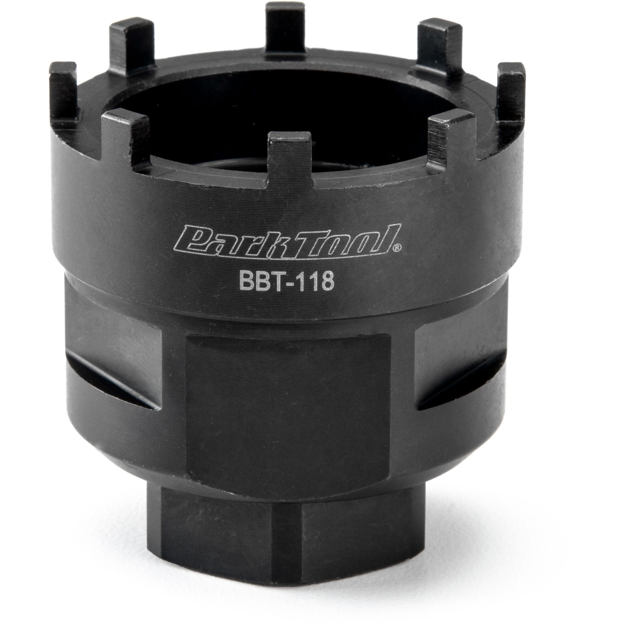 Park Tool BBT-118 - Heavy Duty Steel Bottom Bracket Tool - 8-notch cups: