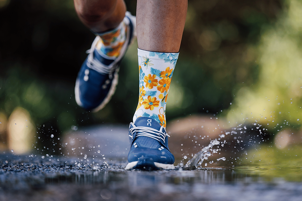 Thumbnail: Sox Footwear Honey Bees Animals Premium Crew Socks