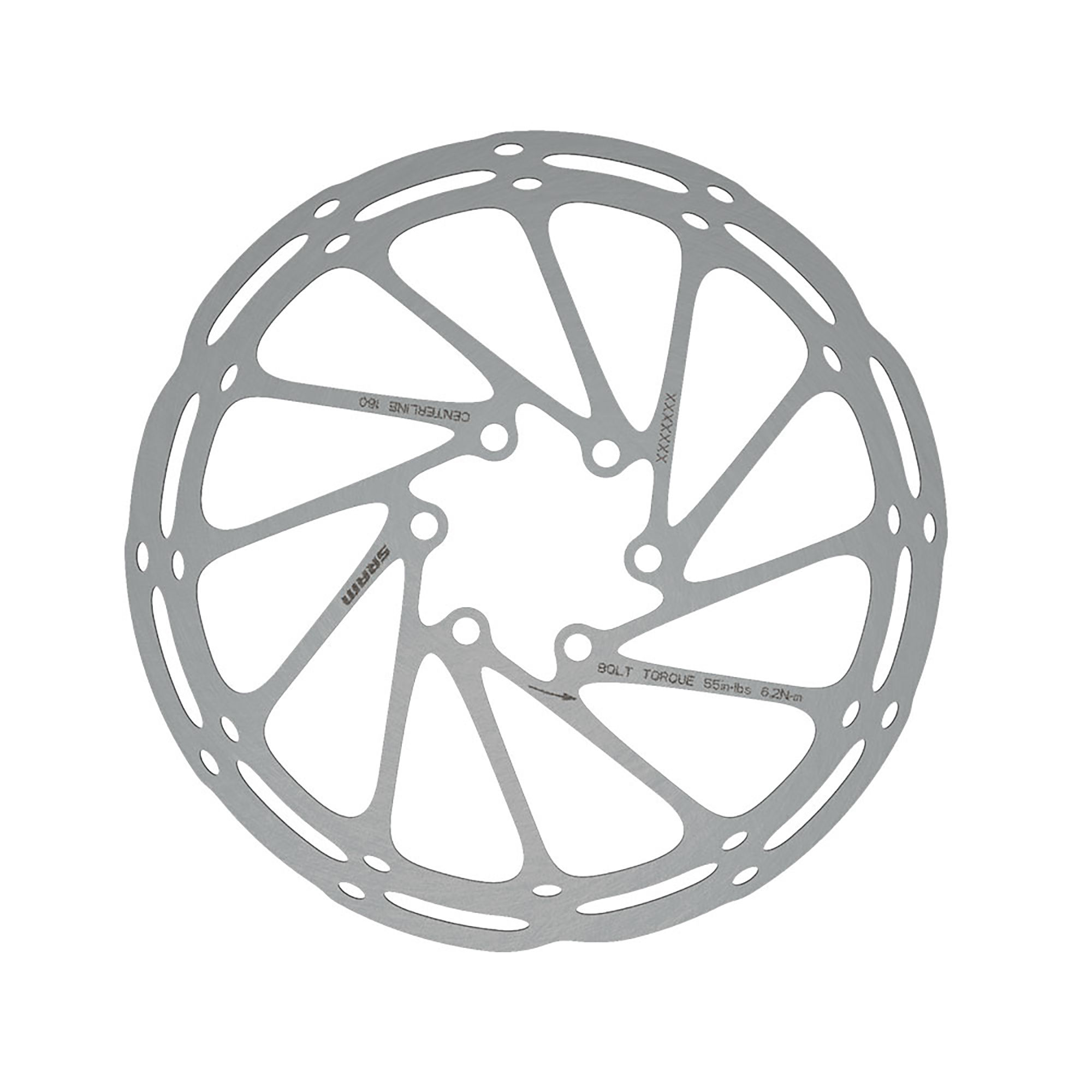 SRAM Rotor Centerline 203mm (Includes Steel Rotor Bolts) - 6 bolt