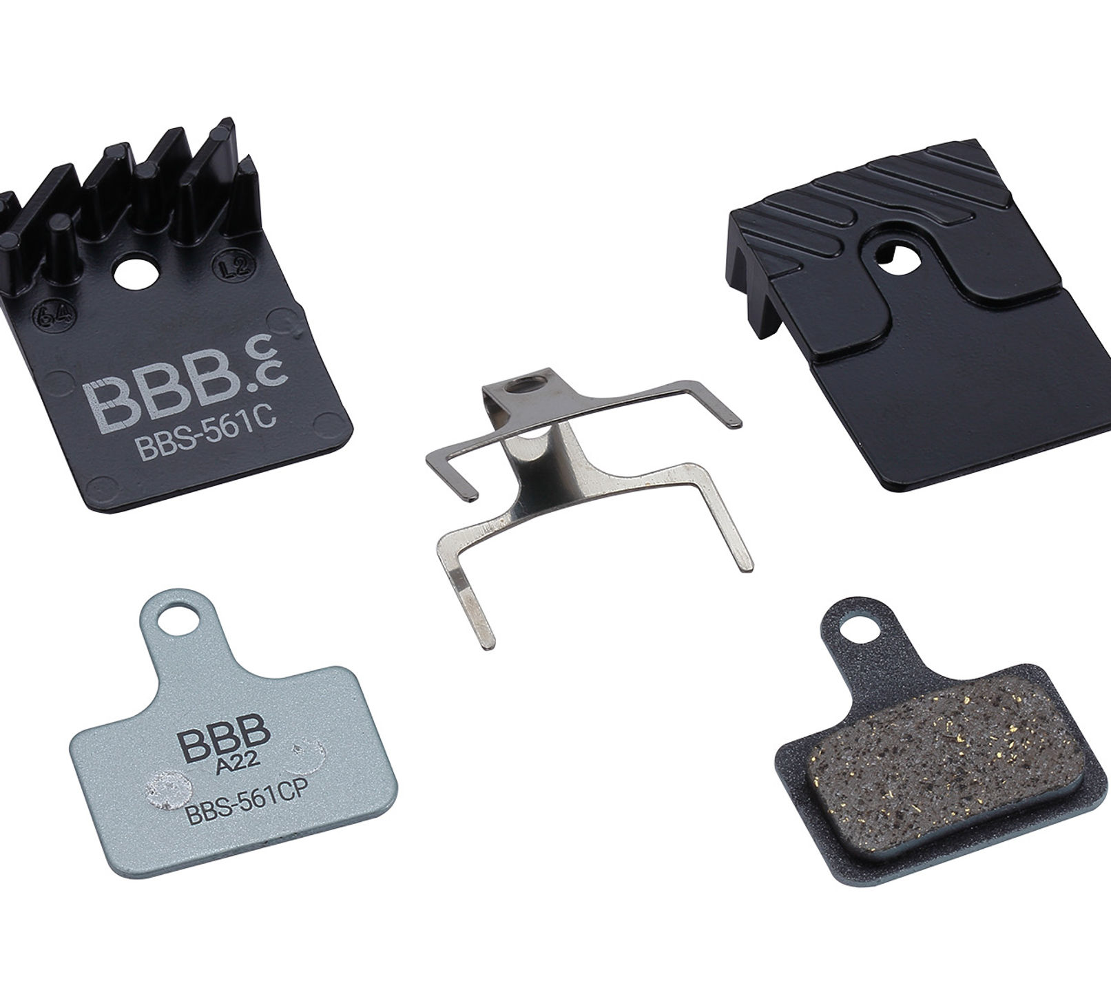 BBB DiscStop HP Coolfin Organic Brake Pads