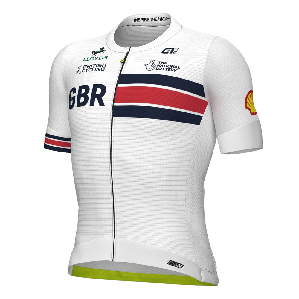 Ale British Cycling Official PR-S Mens Short Sleeved Jersey
