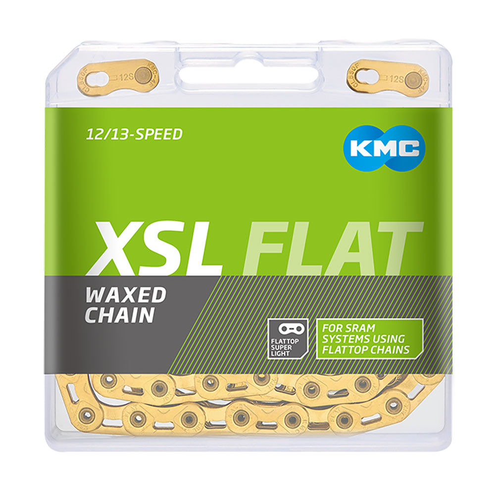 KMC X Flat SL Pre-Waxed SRAM 12/13x Chain