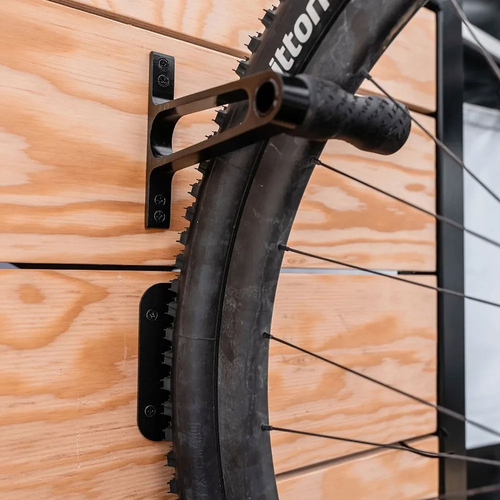 Thumbnail: Lezyne CNC Alloy Wheel Hook Black