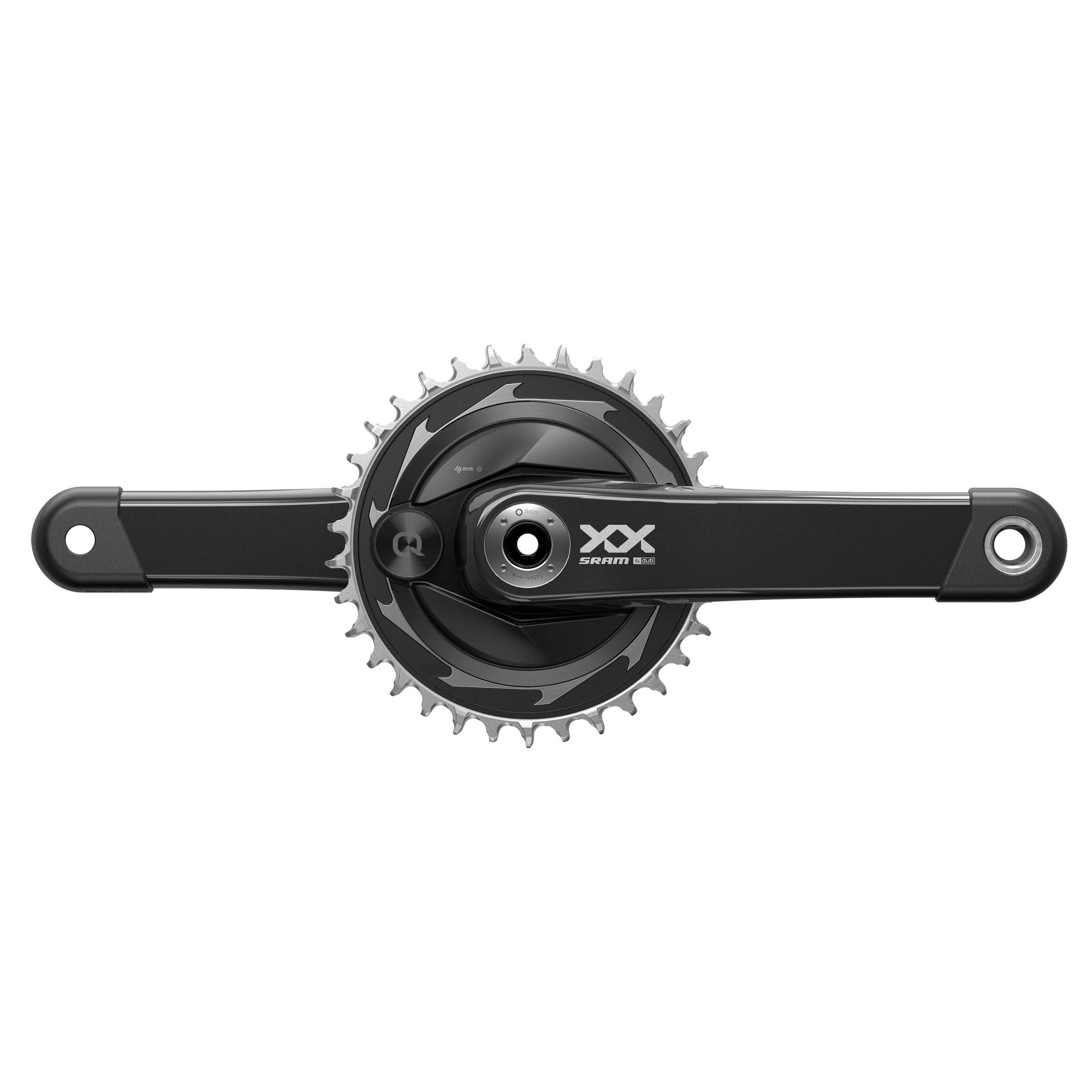 SRAM Crankset Powermeter XXSL Eagle Spider Q174 55mm Chainline Dub Black 34T