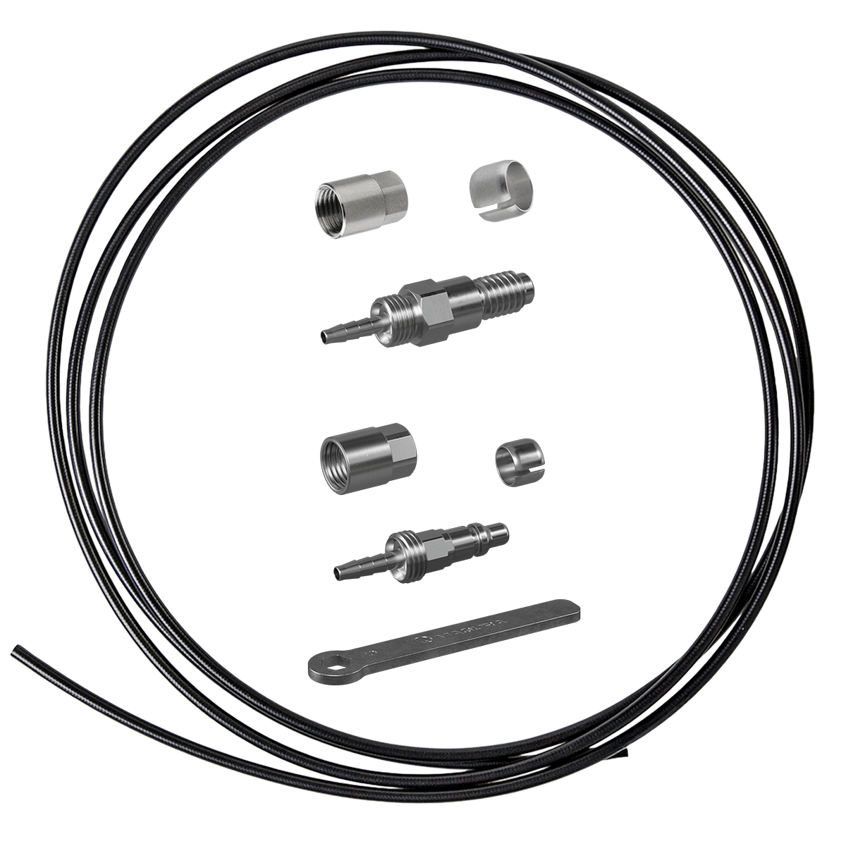 Disc brake tubing 3,000 mm ETT-M6 Kit