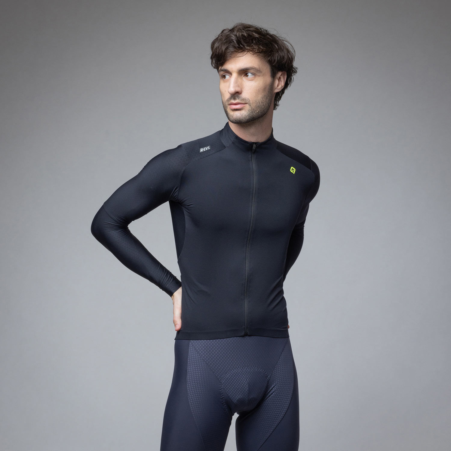 Ale Warm Race R-EV1 Mens Long Sleeved Jersey AW27