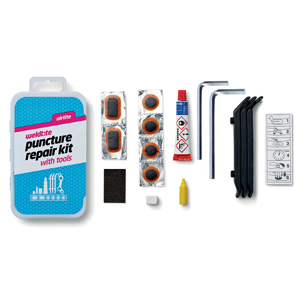 Weldtite Airtite Puncture Repair Kit with Tools