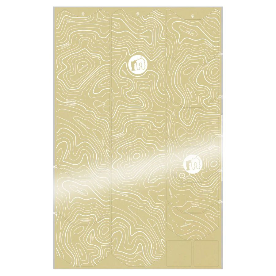 Mucky Nutz Skinz | Frame | Contours | White