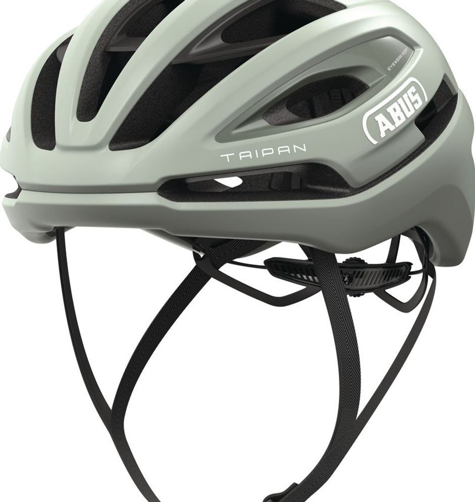 ABUS Taipan Gravel Elite Helmet in Frosted Green (Made in Italy)