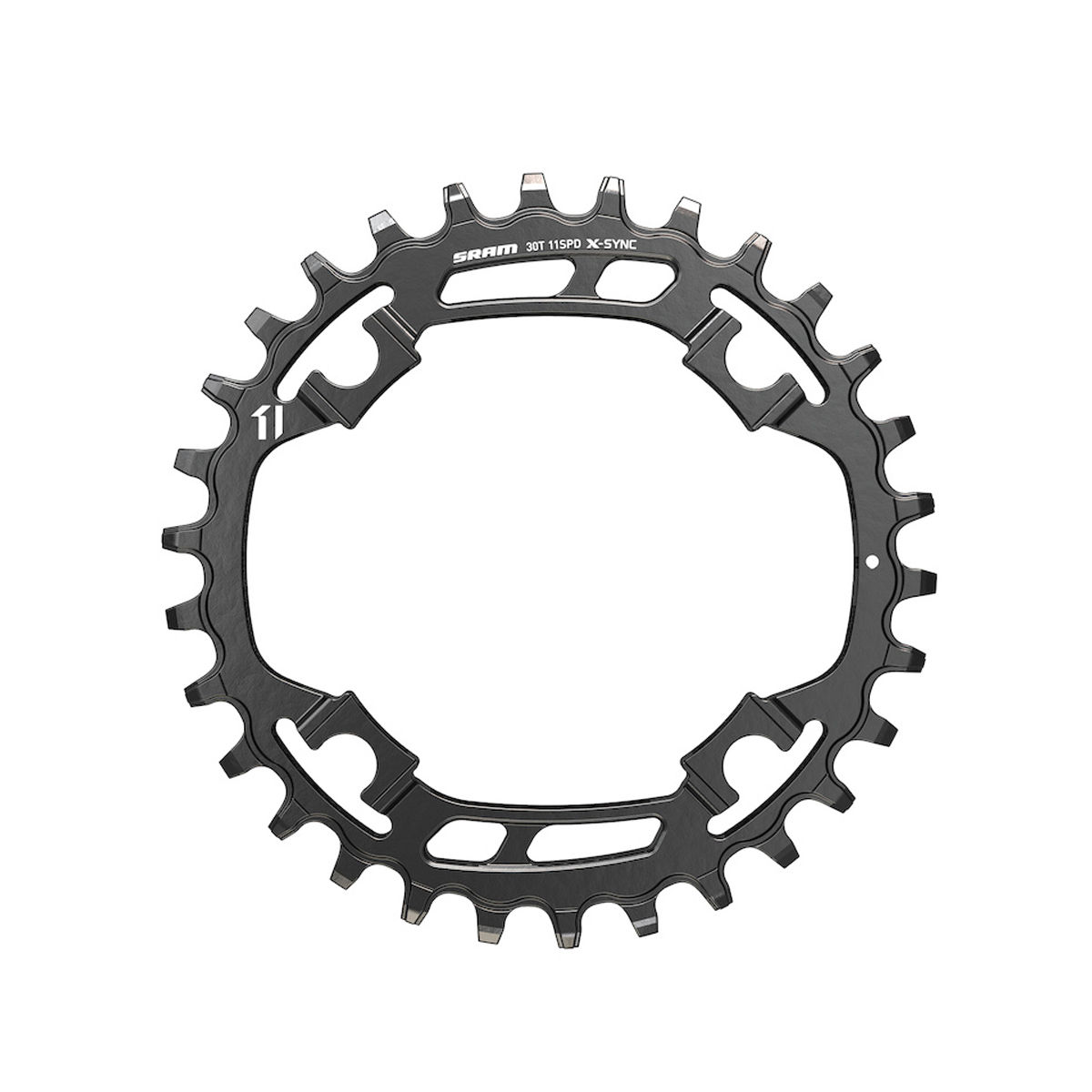 SRAM Chain Ring X-SYNC 1x11 STEEL 30T 94BCD Steel 3.5mm Black