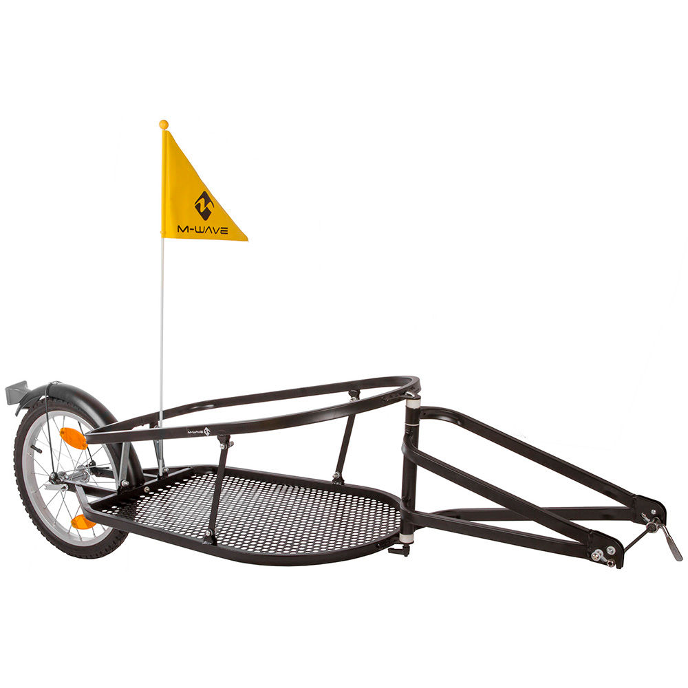 M-Wave Single Track Luggage Trailer Stalwart Single