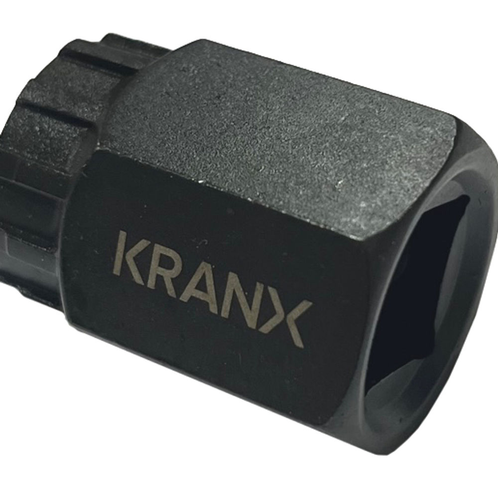 KranX 2-in-1 Cassette/Freewheel Tool in Black