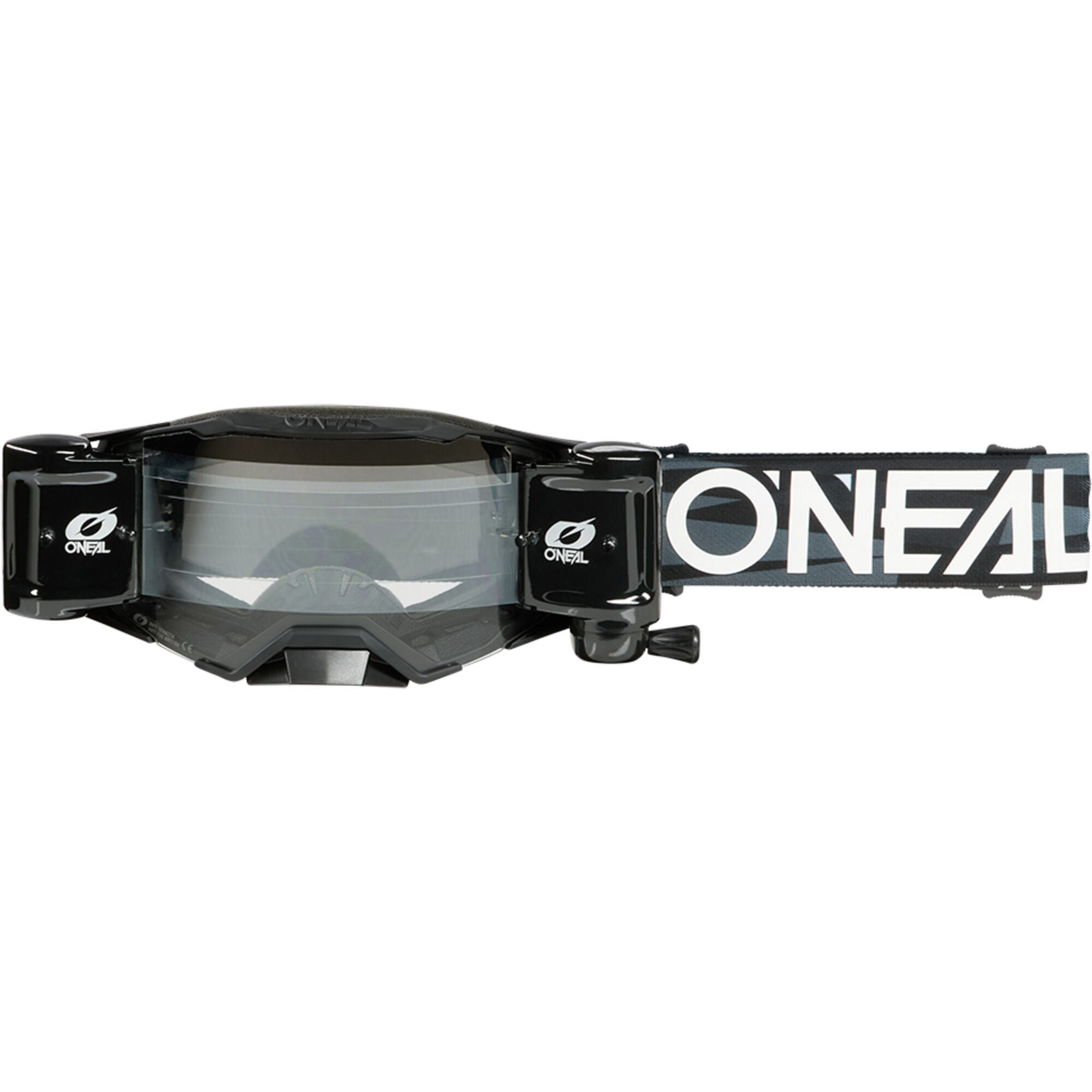 O'Neal B-33 Roll Off Goggle ICTUS Black/White - clear