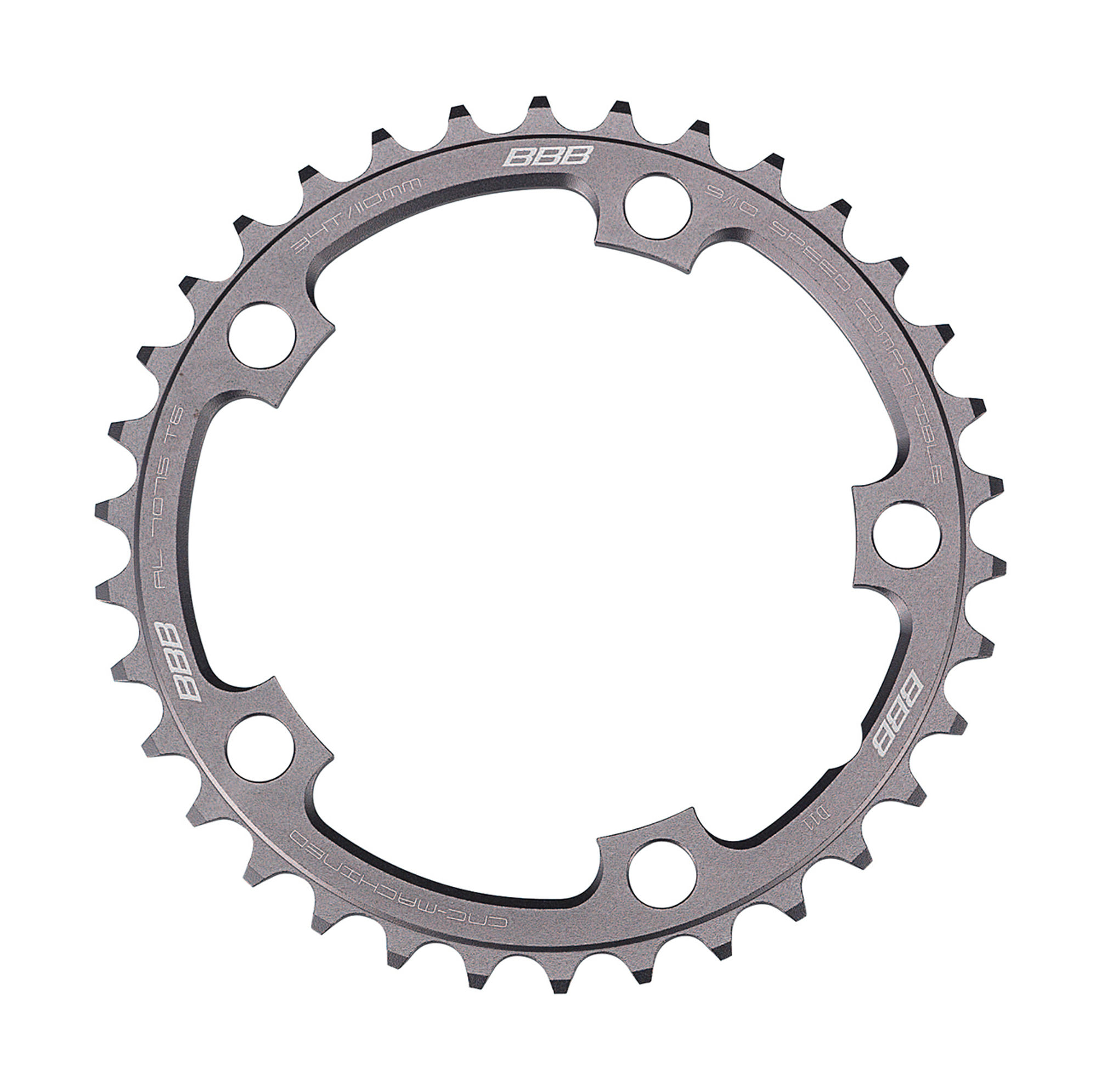 BBB CompactGear 2x9/10 110BCD Chainring