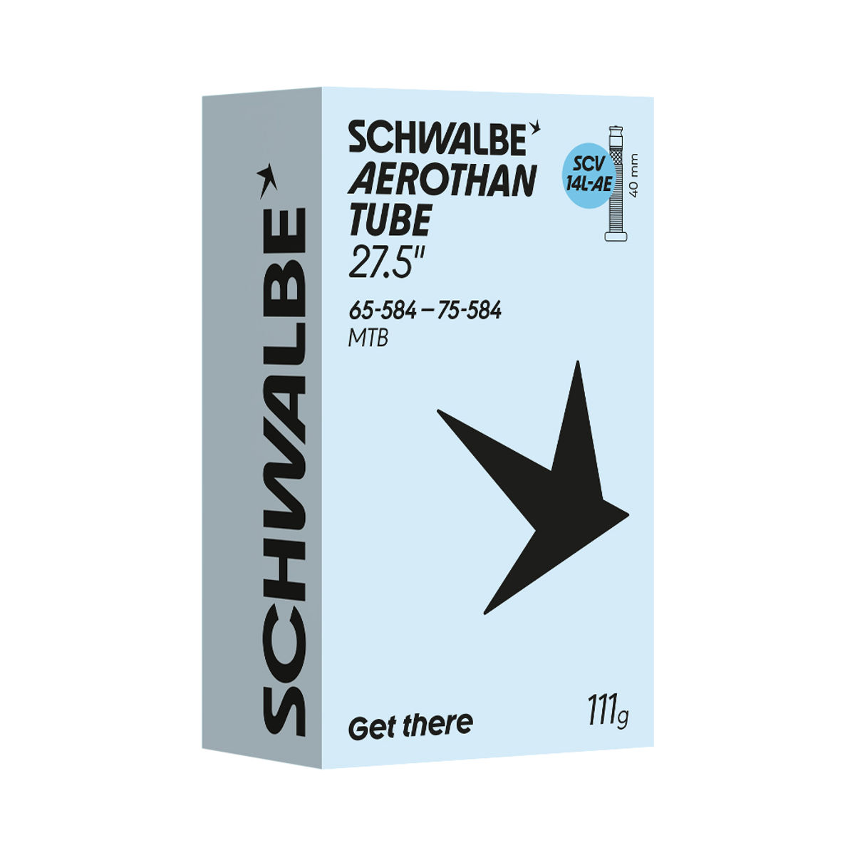 Schwalbe SCV14L-AE 40mm 27.5" x 2.10-2.80" Aerothan Clik TPU Tube