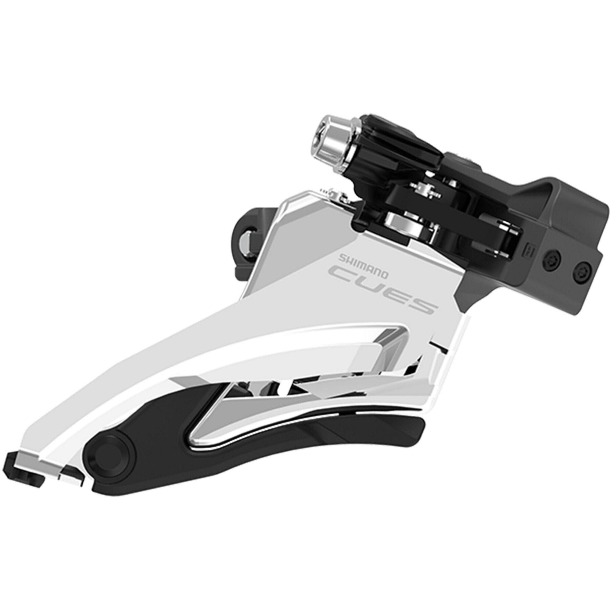 Shimano FD-U6000-M CUES double front derailleur 10/11-speed, mid clamp, side