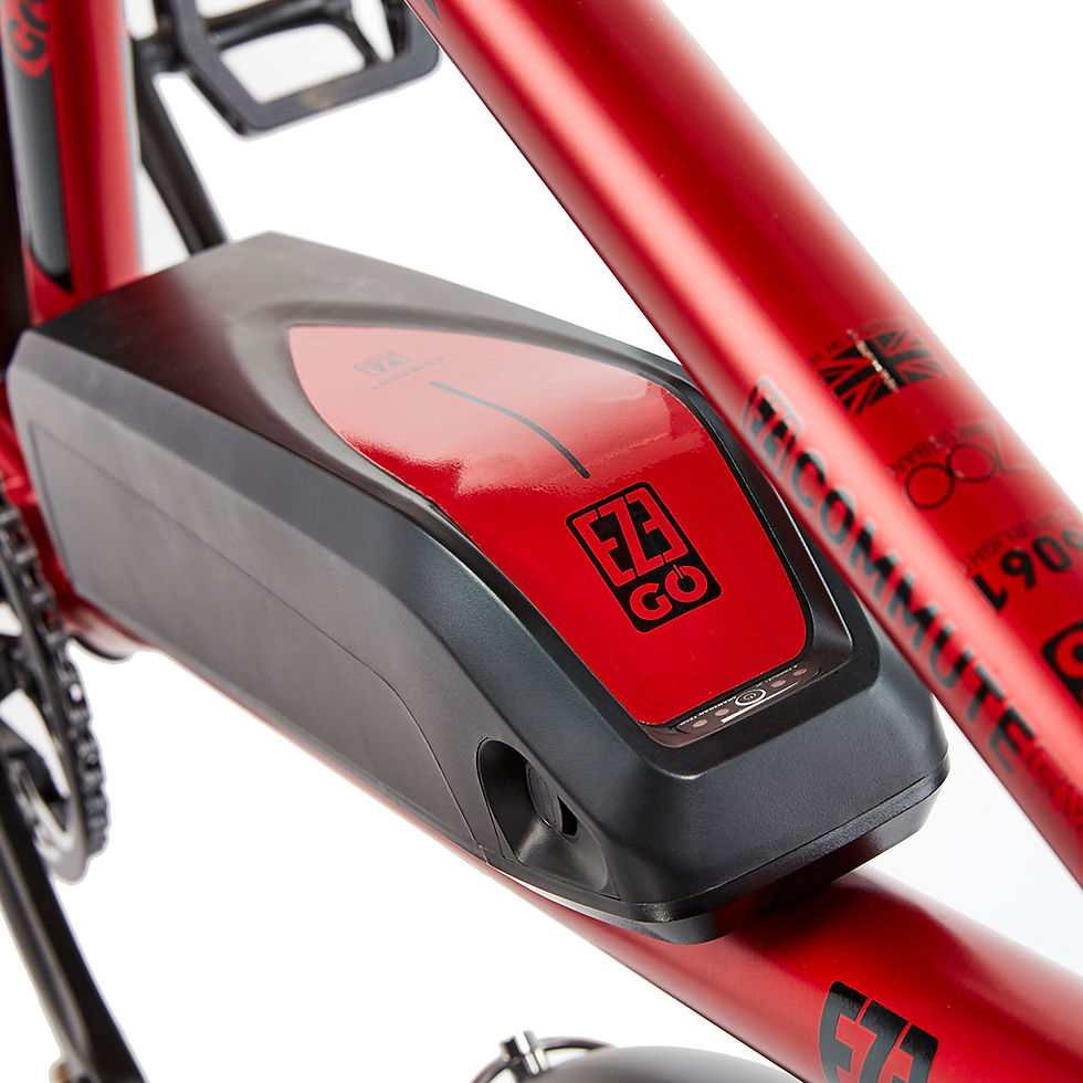 Thumbnail: EZEGO Commute EX Gents Electric Hybrid Bike with Samsung Battery