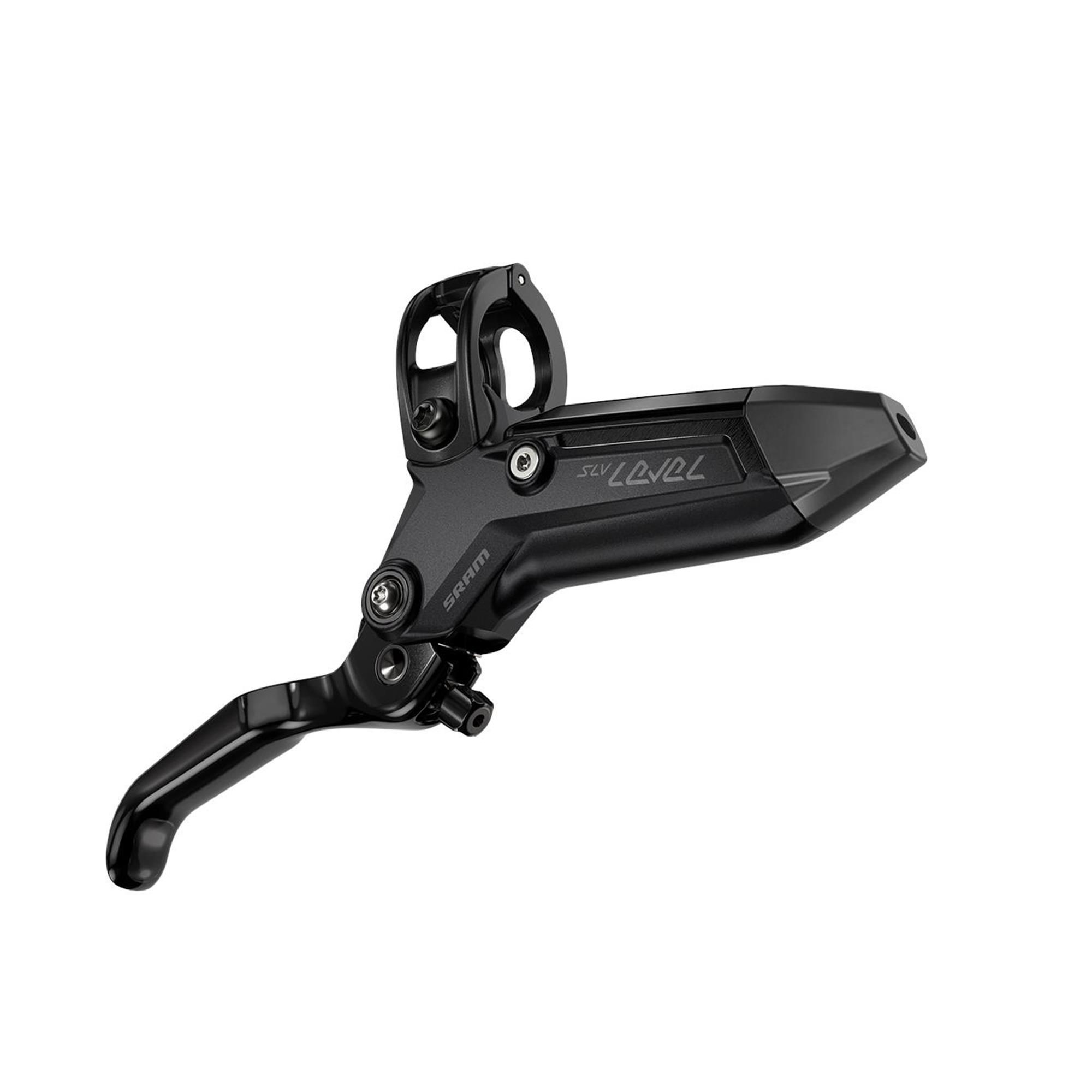 SRAM Disc Brake Level Silver Stealth 4 Piston - Aluminum Lever, Stainless