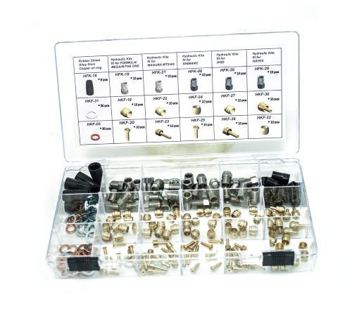 Clarks Hydraulic Brake Fittings Workshop Tray for Shimano and SRAM