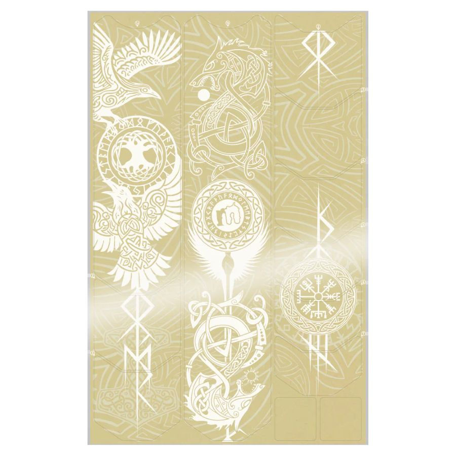 Mucky Nutz Skinz | Frame | Viking | White