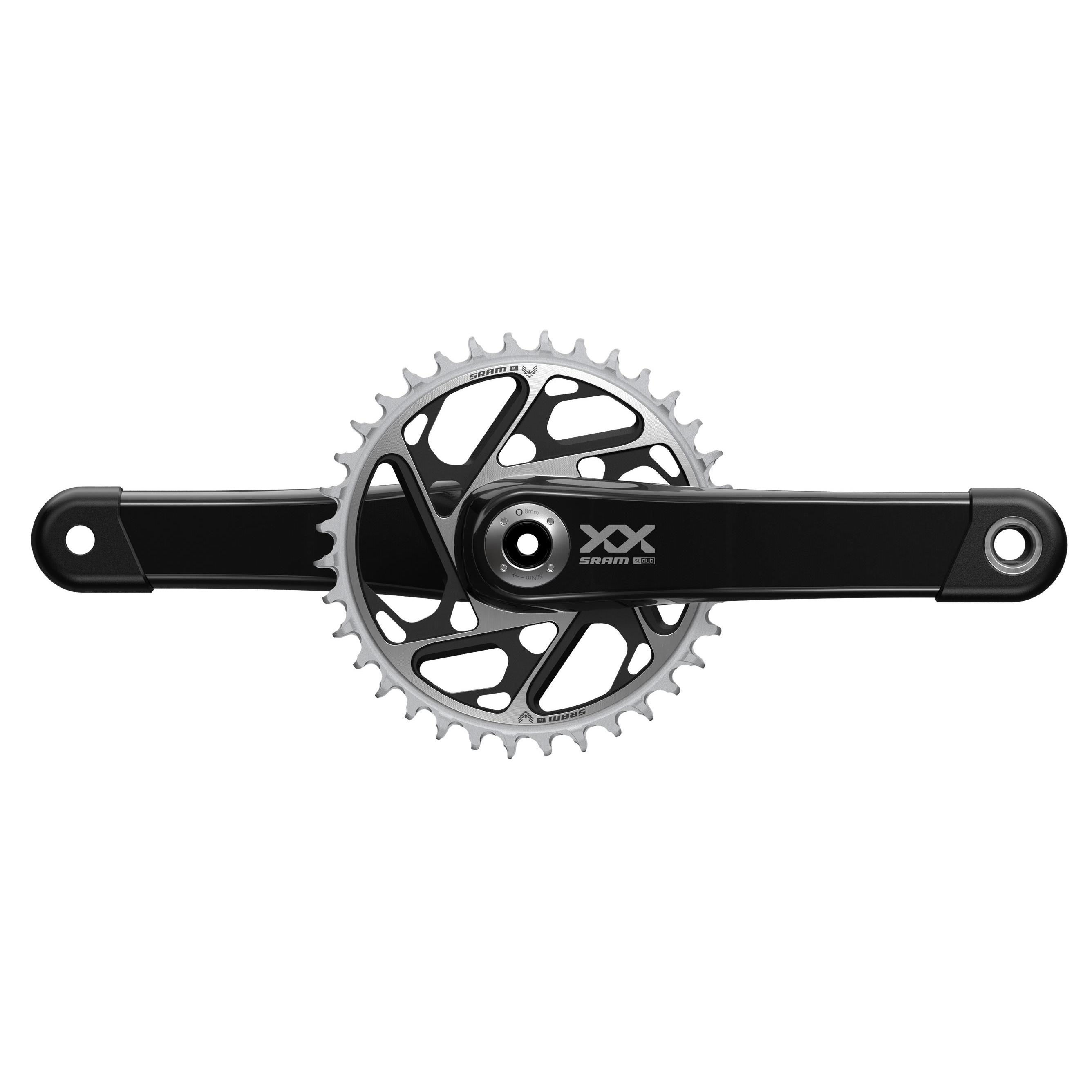 SRAM Crankset XXSL Eagle Q174 55mm Chainline Dub Black 34T T-Type (BB Not