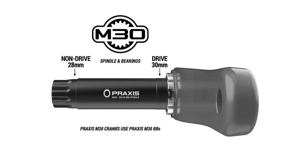 Thumbnail: Praxis BB M30 BB RIGHT ROAD 79mm R-Collet CERAMIC