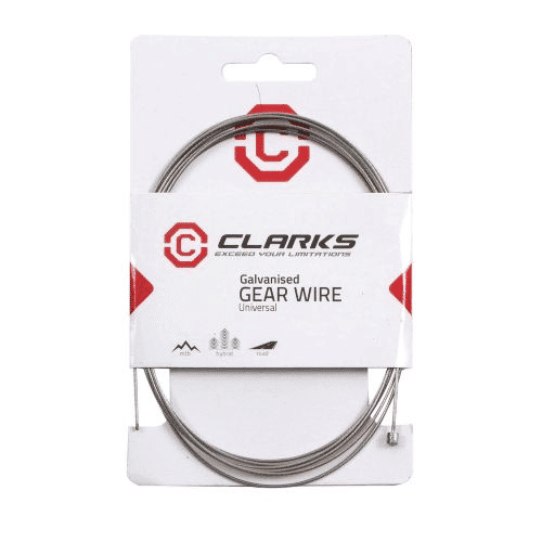 Clarks Galvanized Steel Gear Inner Cable 89.5 Inch Bike Wire
