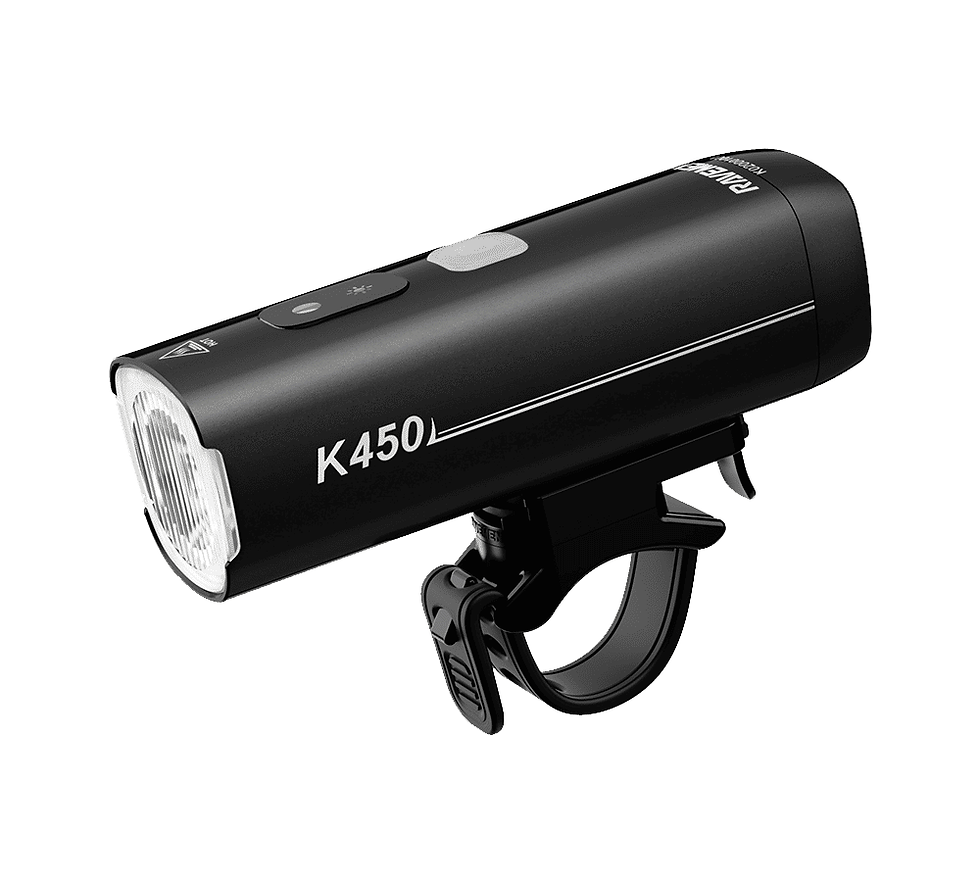 Thumbnail: Ravemen K450 USB Rechargeable 450 Lumen Smart Bicycle Front Light
