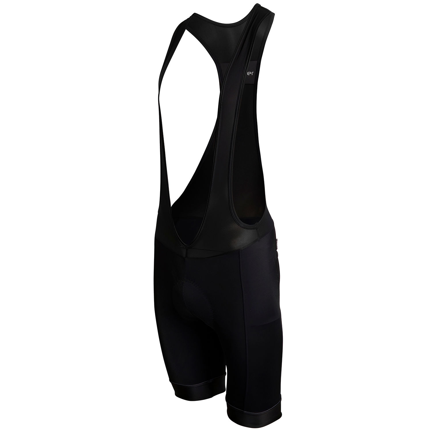 Funkier F-26 - 17 Panel Gents Gel Pro Bib Shorts in Black