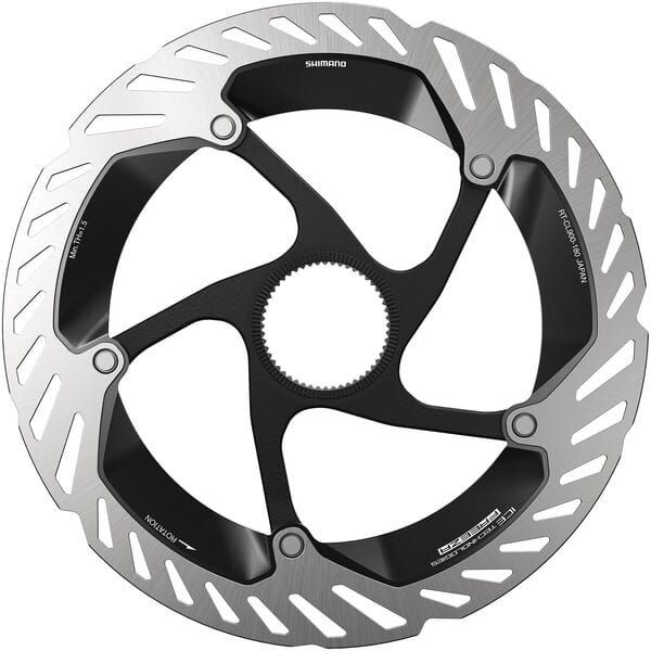 Shimano RT-CL900 Ice Tech FREEZA rotor with internal magnet lockring, 180 mm