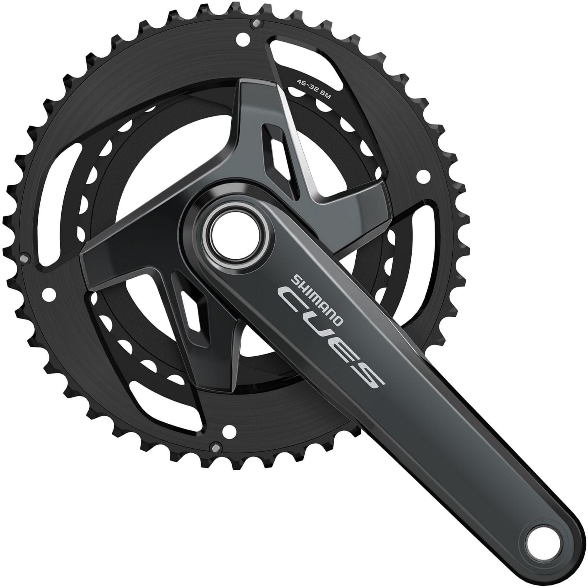 Shimano FC-U8000 CUES HollowTech II chainset, for 11-speed, 46/32T